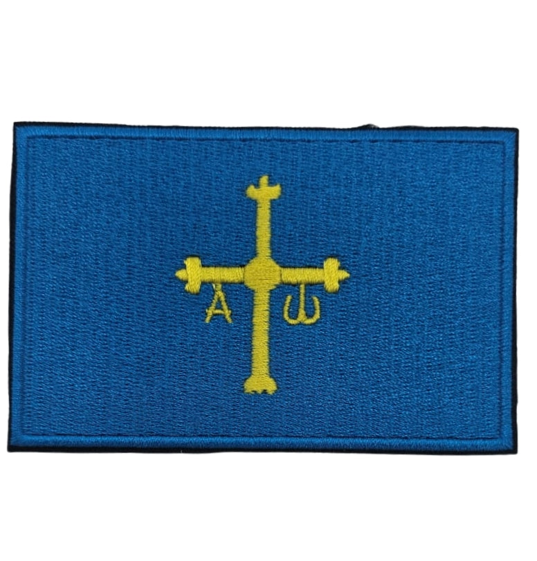 Bandera de Asturias - Parche bordado
