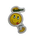 Emoji Escanciando Sidra - Parche bordado