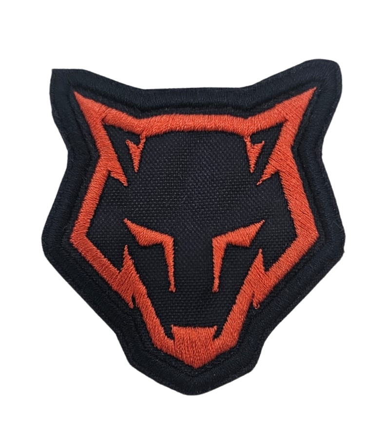 Lobo Rojo - Parche bordado